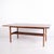 Danish design dining table from the 1960s, made of rosewood. The table features a rectangular tabletop and a simple design...