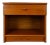 Late 20th Century Scandinavian Modern Teak Nightstand End Table Cabinet With Drawer by FBJ Mobler For Sale