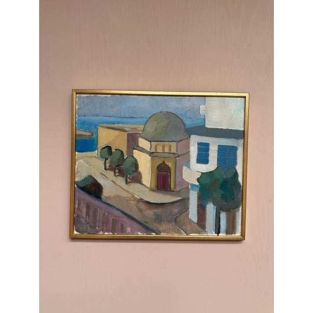 L. Wilton, Rhodes, 1962, Oil Painting on Canvas, Framed For Sale - Image 12 of 18