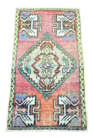 Ethnic Turkish Small Rug