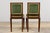 1930s French Art Deco Mahogany Dining Chairs in Olive Green Velvet - Set of 6 For Sale - Image 18 of 18