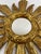 Wood 1950s French Petite 11" Giltwood Sunburst Wall Mirror For Sale - Image 7 of 18