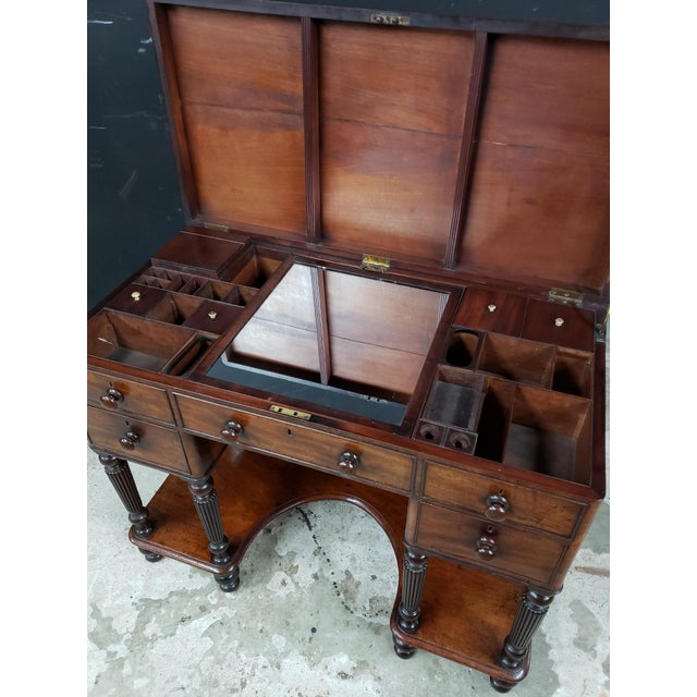 Mahogany Lift Top Dressing Table Chairish