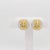 Gorgeous earrings with 1.50 ct. white diamond rounds and squares. Handmade in 18k yellow and white gold. Metal: Gold...