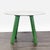 Four powder-coated steel legs provide a sculptural and sturdy base for a honed Carrara marble top. Brand: Blu Dot....