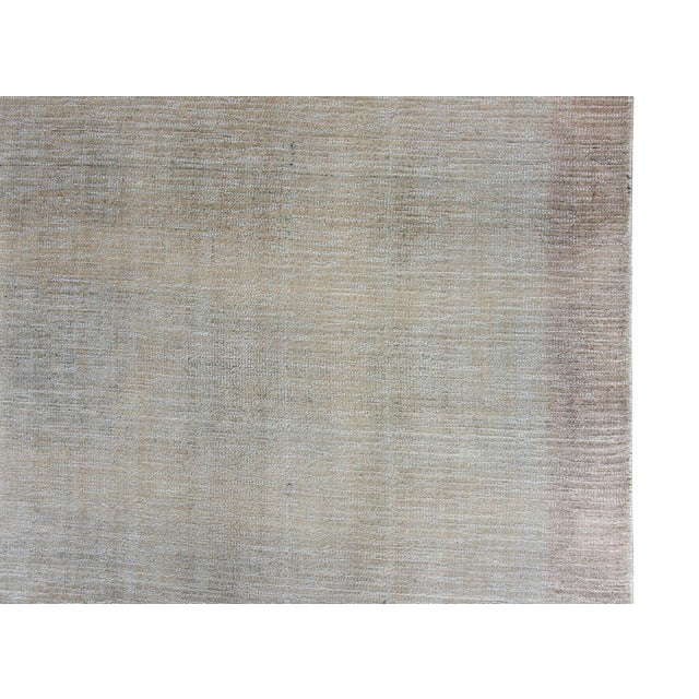 Late 20th Century Late 20th Century Indian Gabben-Style Silk Rug For Sale - Image 5 of 12