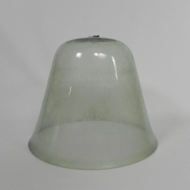 Green French Melon Bell Jar, Garden Bell, 1890s For Sale - Image 8 of 11