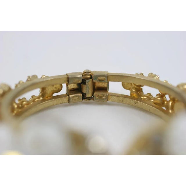 White 1950s Juliana Fruit Salad Cuff For Sale - Image 8 of 10