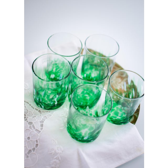 Italian Glasses by Mariana Iskra for Ribes Studio, 2010, Set of 6 For Sale - Image 3 of 14