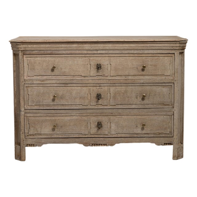 19th Century Provençal Oak Chest of Drawers For Sale