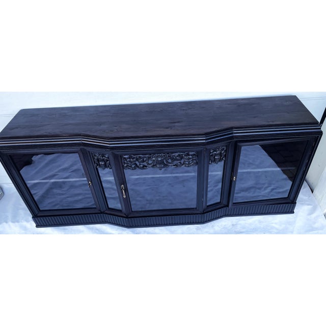 19th Century European Historicism Neo-Renaissance Display Cabinet, 1880s For Sale - Image 3 of 18