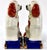 Elevate your library, shelves, or mantel with this elegant pair of Vintage Fitz and Floyd Staffordshire-Style Spaniel Dog...