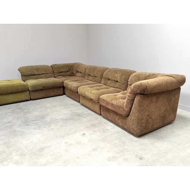 Vintage Modular Elements Sofa, 1970s, Set of 6 For Sale - Image 4 of 18