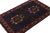 Hand knotted in wool and goat hair, this 4x6 Baluch rug represents a new line of tribal carpets in the Modern Classics...