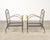 Metal Pair of Bronze Lion's Head Lounge Chairs After Diego Giacometti For Sale - Image 7 of 18