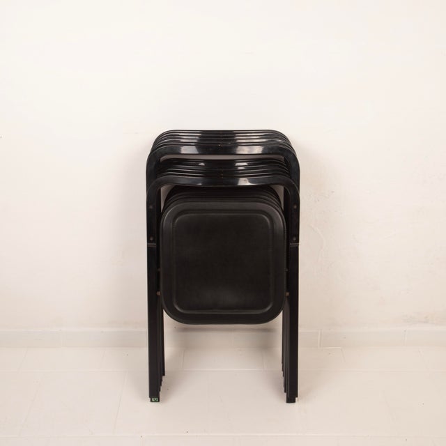 Clio Chairs by Giorgio Cattelan for Cidue, 1970s, Set of 6 For Sale - Image 12 of 18