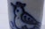 1980s Blue Stoneware Cup W. Bird Design For Sale - Image 10 of 14