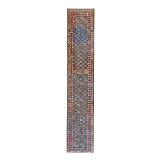 Early 20th Century Persian Kurdish Runner For Sale
