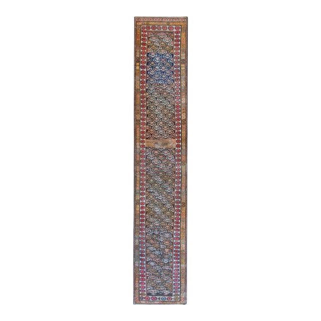 Early 20th Century Persian Kurdish Runner For Sale