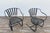 Add timeless mid-century style to your patio, garden, or sunroom with this pair of vintage wrought iron patio bouncer...