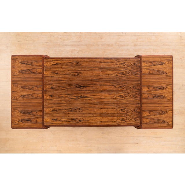 1970s Supreme Executive Desk by Henning Jensen & Torben Valeur for Dyrlund, 1970 For Sale - Image 5 of 10