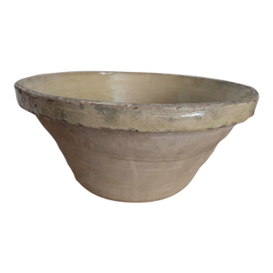 Early 20th Century French Glazed Terra Cotta Tian Bowl