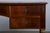French Empire Style Mahogany Writing Desk W/ Red Leather Top For Sale - Image 4 of 12