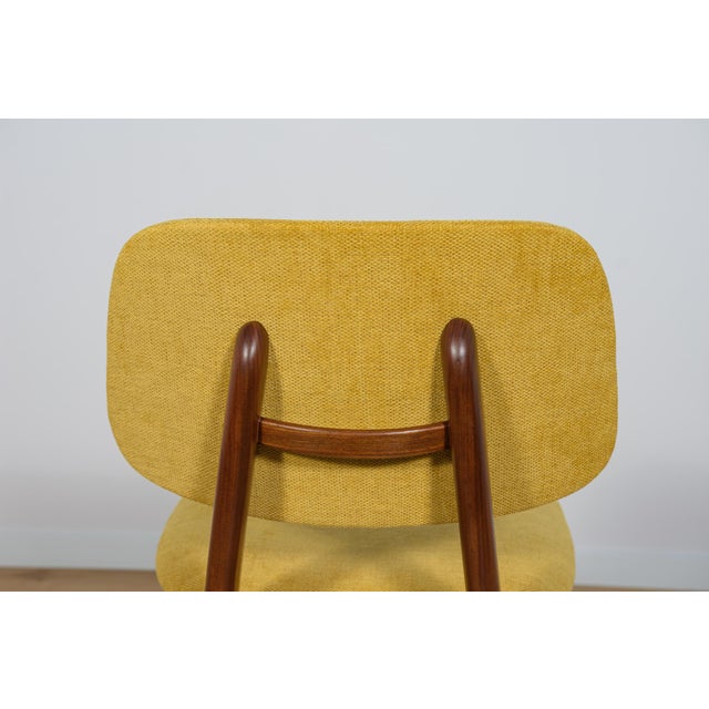 Mid-Century Teak Dining Chairs Scissor by Louis Van Teefelen for Wébé, Netherlands, 1950s, Set of 4 For Sale - Image 13 of 18