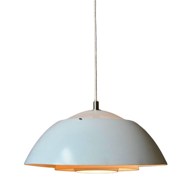 Scandinavian Safari Suspension Lamp by Peter Hvidt & Orla Mølgaard-Nielsen for Nordisk Solar, Denmark, 1970s For Sale