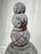 Stone Gray Late 20th Century Architectural Concrete Finial With Natural Lichen Patina For Sale - Image 8 of 10