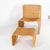 Mid-Century Modern Set of Wicker Chair and Ottoman, 1970s For Sale - Image 3 of 15