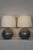 Black Mid 20th Century Moroccan Style Pearl Inlay Lamps - a Pair For Sale - Image 8 of 12