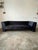 1990s Omnibus 2-Arm Sofa in Black Velvet from Vladimir Kagan, 1990s For Sale - Image 5 of 5