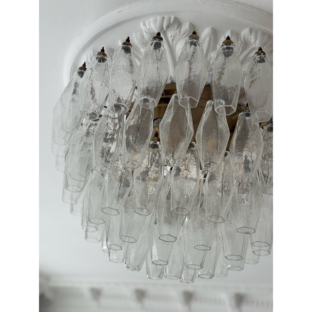 Flush Mount in the style of Carlo Scarpa For Sale - Image 4 of 11