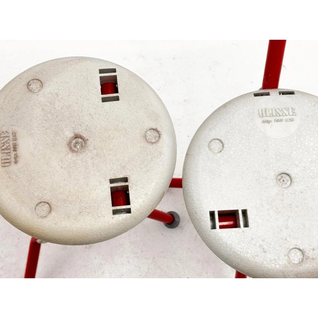 1980s Set of Folding Stools by Yvan Loss for Sandrigarden, 1980 For Sale - Image 5 of 6