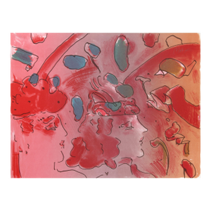 Peter Max, Reflections 2, Lithograph