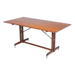 Italian Table in Wood, 1960s For Sale