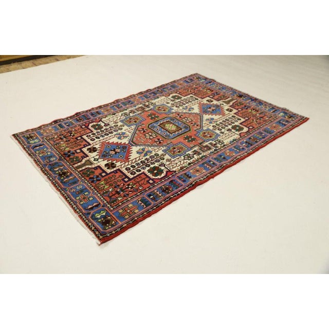 Middle Eastern Hand-Knotted Rug For Sale - Image 3 of 8
