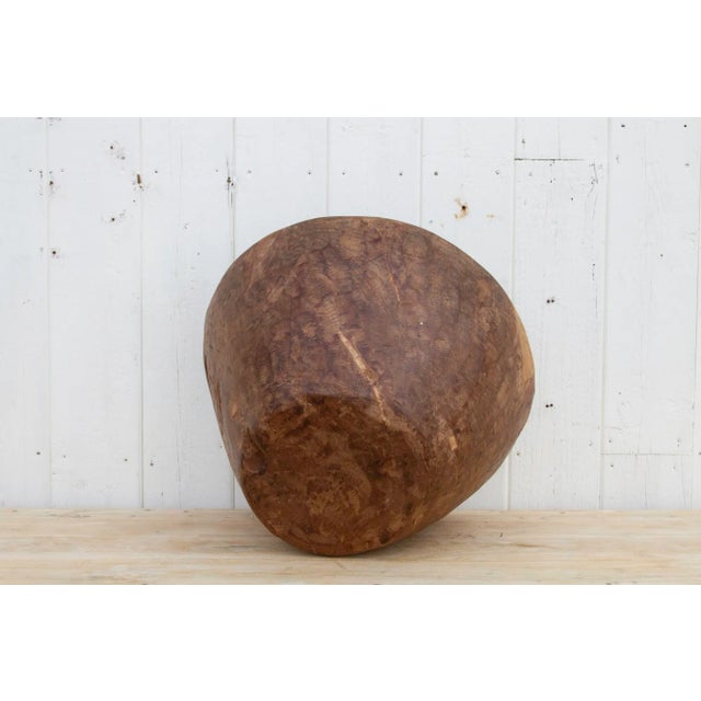 Wood Rustic French Grain Bowl For Sale - Image 7 of 9