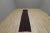 1980s Art Deco Burgundy Striped Runner Rug For Sale - Image 13 of 13