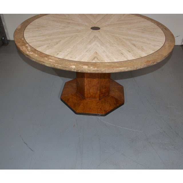 Travertine Table by John Chairish