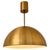Gold Scandinavian Style Brass Pendant, Former Czechoslovakia, 1970s For Sale - Image 8 of 8