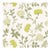 Sample - Schumacher Sheridan Linen Embroidery Fabric in Chartreuse For Sale