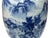 Chinese Blue White Handpaint Mountain Tree Scenery Porcelain Vase For Sale In San Francisco - Image 6 of 14