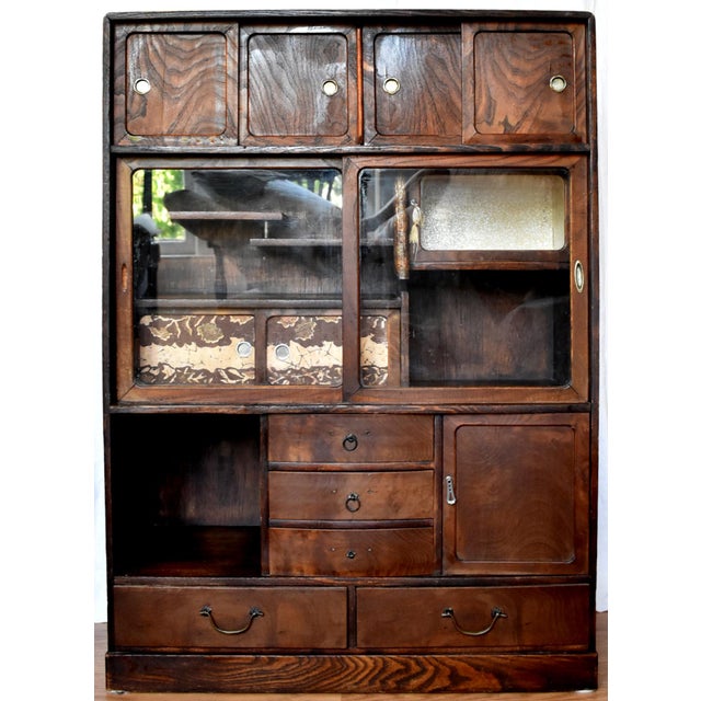 Japanese Chadansu Tansu Tea Ceremony Chairish