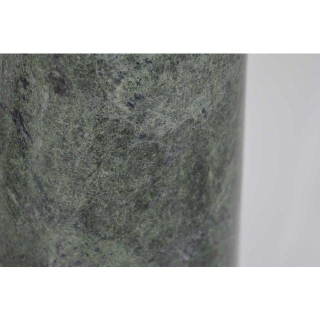 Marble Table Lamps in Teal For Sale In Dallas - Image 6 of 7