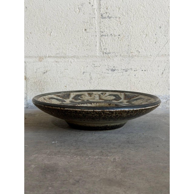 Mid-Century Modern Jørgen Mogensen Royal Copenhagen Ceramic Bird Dish Stoneware Denmark Mid-Century Modern 1960s For Sale - Image 3 of 10