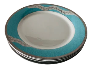 Vintage Modern Rossini Design by Yedi Set of 4 Salad Plates