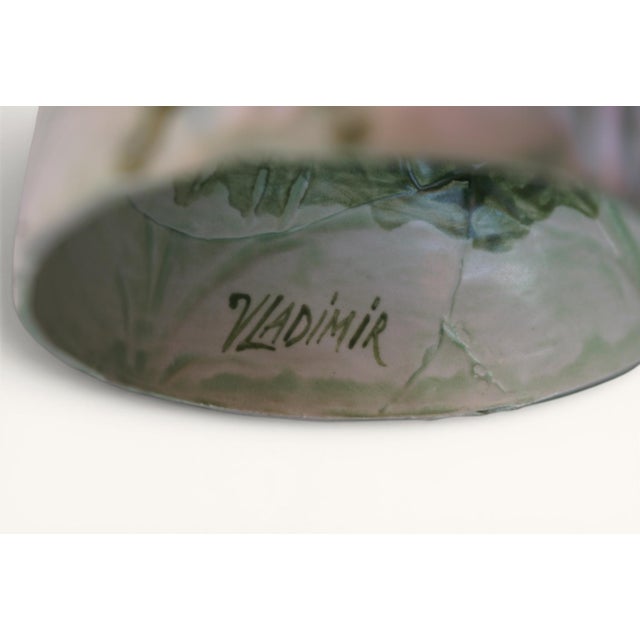Porcelain Cabbage Tureen with Coa by Vladimir Kanevsky, 2014 For Sale - Image 4 of 15