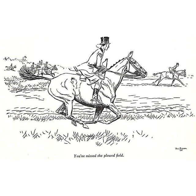 "Foxhunting Formalities" Book 1930 Reeve, J. Stanley For Sale - Image 10 of 11